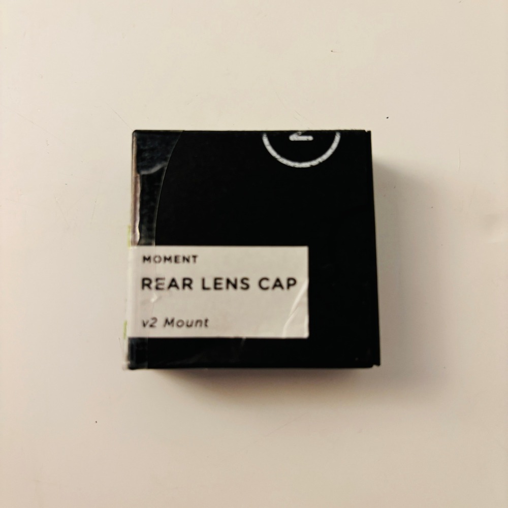 Moment Rear Lens Cap v2 Mount 107-007 Black Lens Accessory